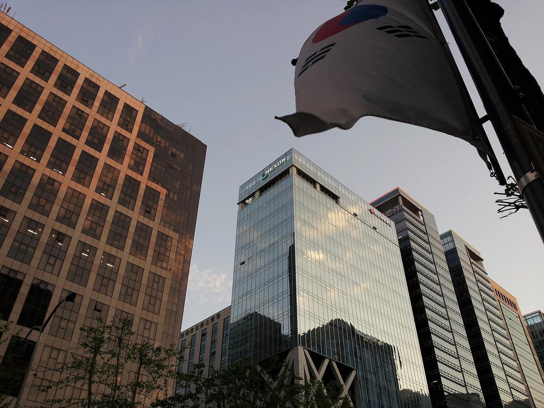 Nexon Korea’s former Seoul office in 2012; historical parent-company context for devCAT’s Mabinogi Mobile, not the developer’s own premises