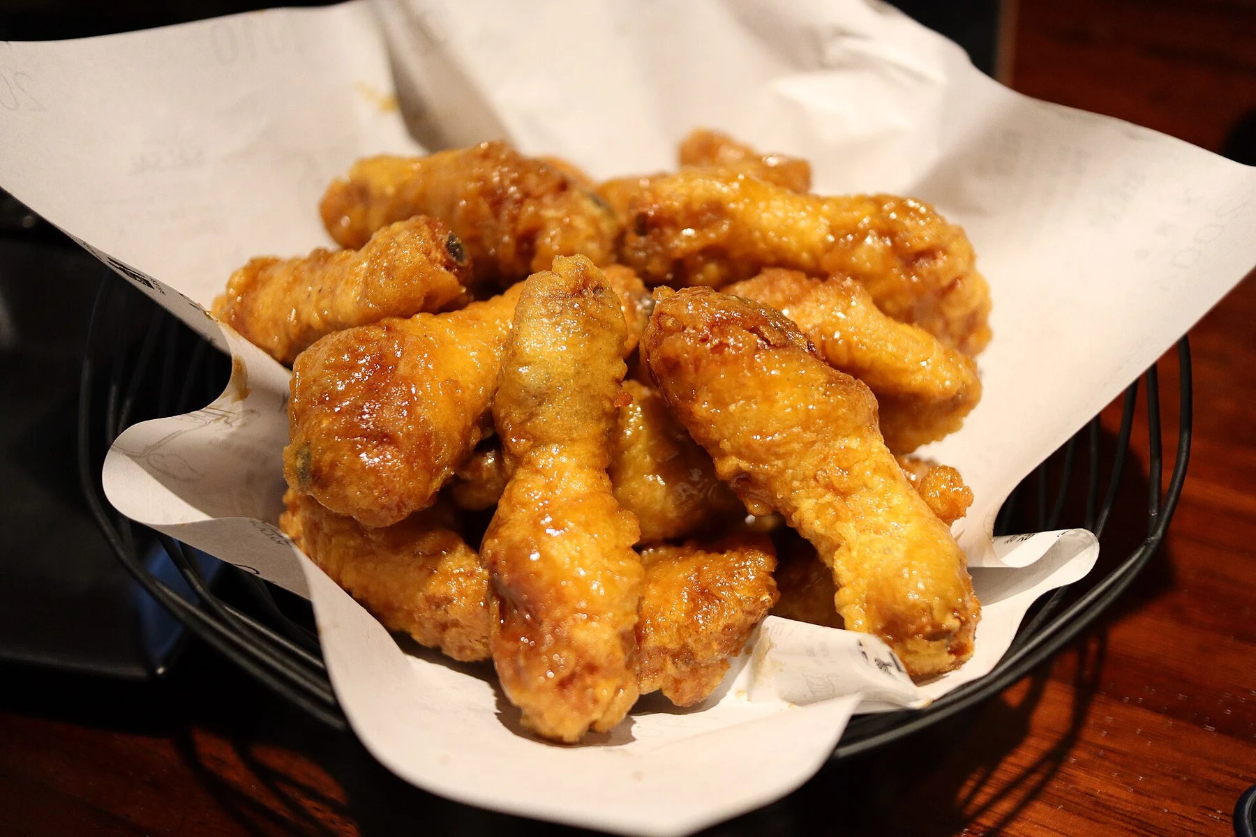 Kyochon Honey Combo chicken photographed in Korea in July 2020; existing brand product, not a verified Jilin opening or local menu