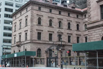 Villard Houses at the base of New York Palace Hotel in March 2021, the property relevant to Lotte's later land agreement